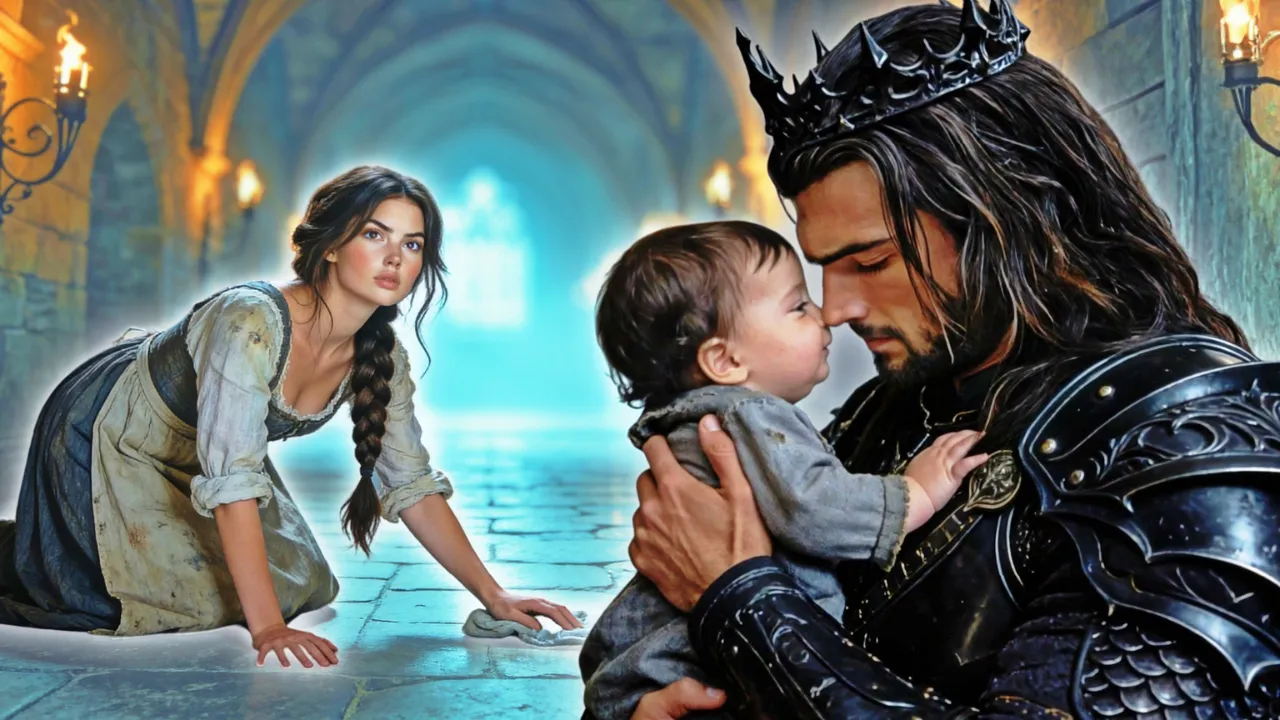 "You're My Daddy" - the Alpha King Stopped Everything When the Poor Maid's Son Said This